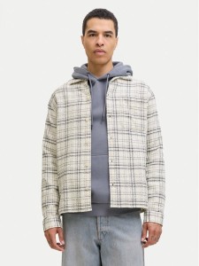 Jack & Jones Koszula York 12283078 Beżowy Relaxed Fit