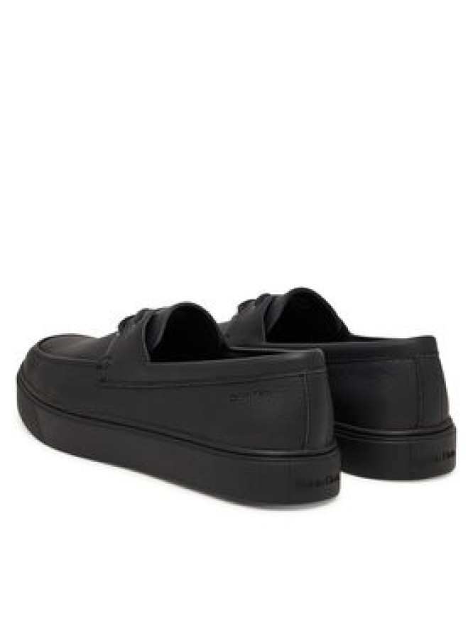 Calvin Klein Półbuty Hybrid Clean Boat Shoe Lth HM0HM02233 Czarny