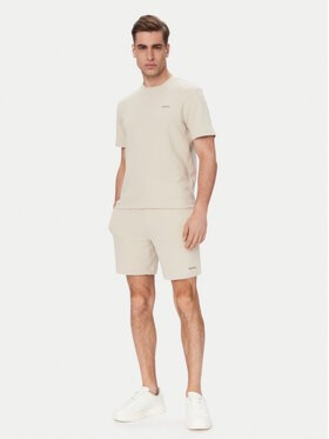 HUGO Szorty sportowe Austin 50532023 Beżowy jasny Regular Fit