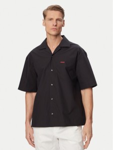 HUGO Koszula Espino 50560580 Czarny Oversize