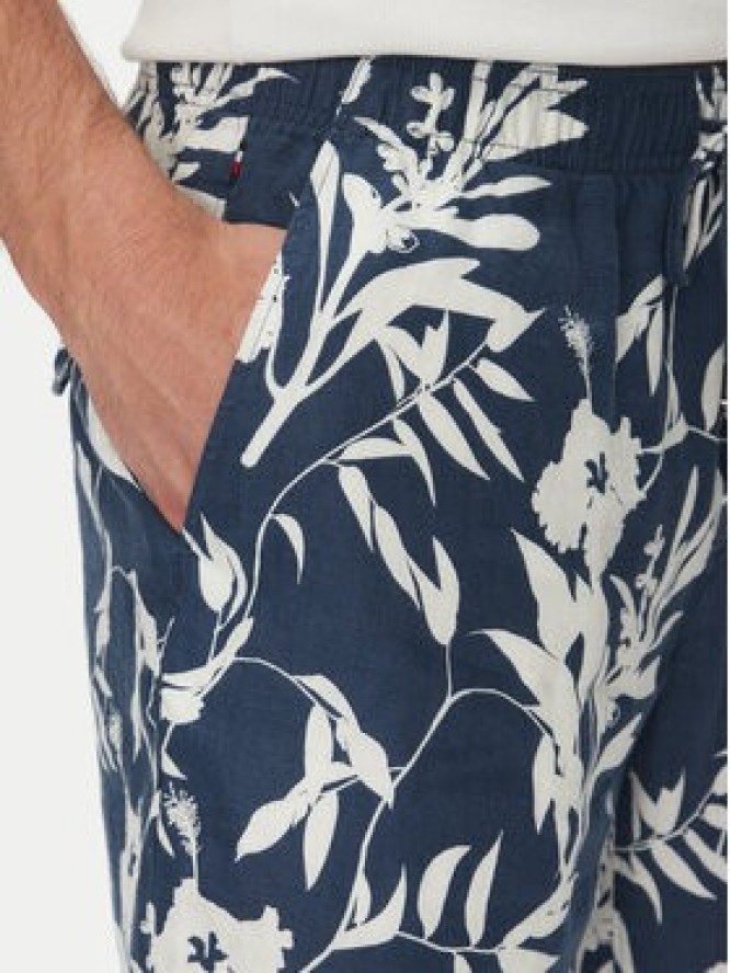 Tommy Hilfiger Szorty materiałowe Harlem MW0MW38847 Granatowy Regular Fit