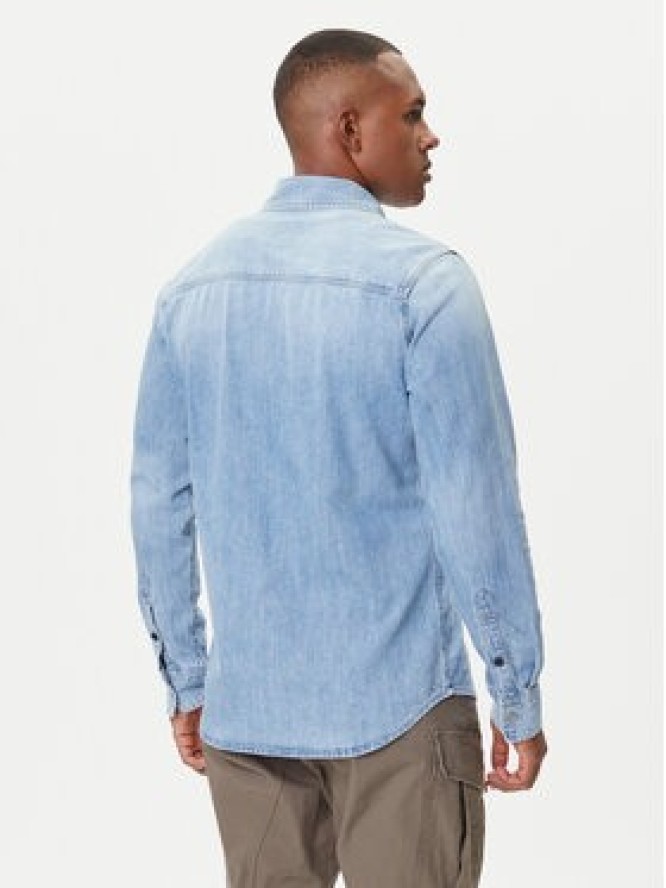 G-Star Raw Koszula jeansowa D27681-D252 Błękitny Slim Fit