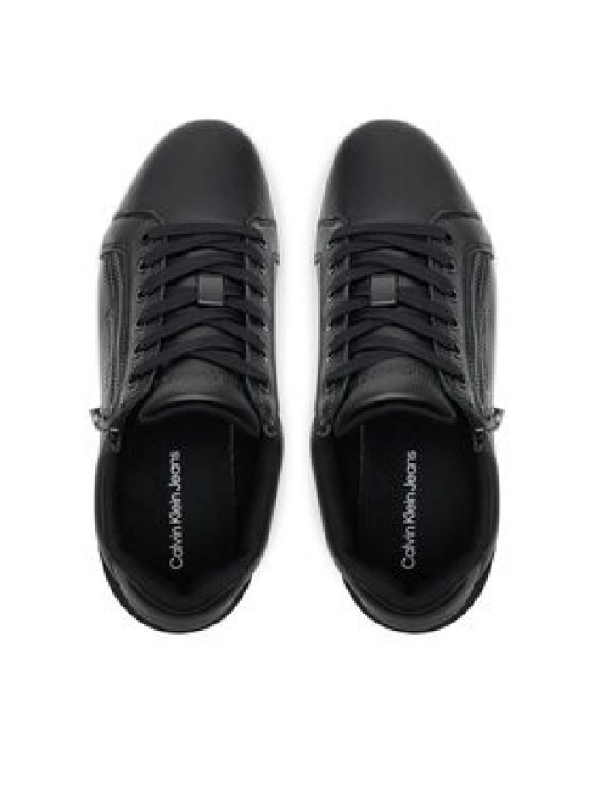 Calvin Klein Jeans Sneakersy Classic Cupsole Zip Low In YM0YM01254 Czarny