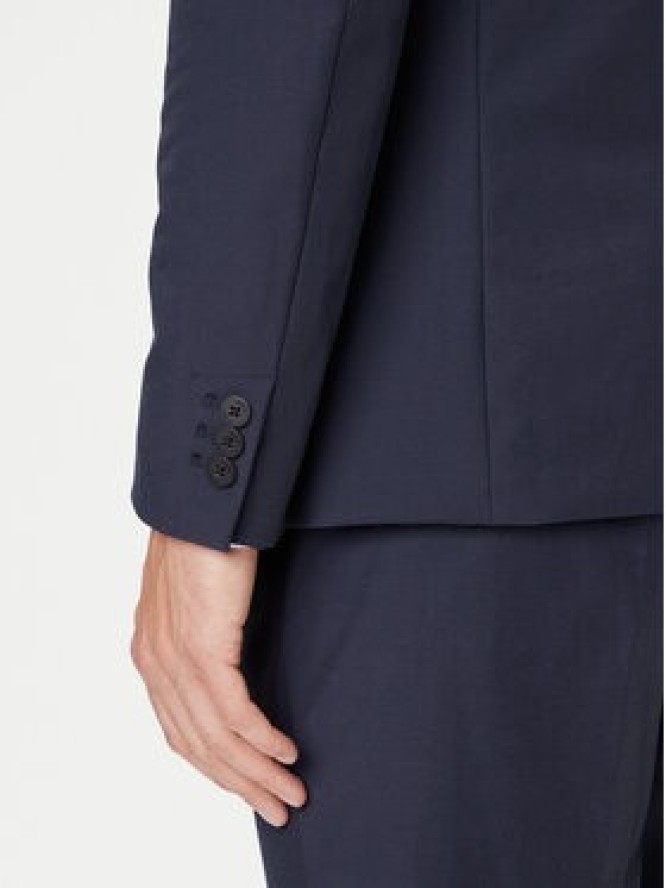 Guess Marynarka M4YN00 WG9Z2 Granatowy Regular Fit