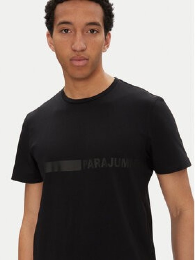 Parajumpers T-Shirt Space 25SMPMTSXF05 Czarny Regular Fit