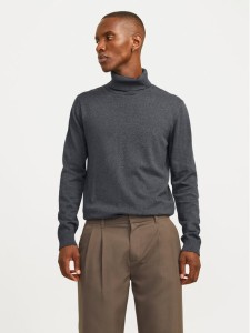 Jack & Jones Golf Basic 12258051 Szary Regular Fit