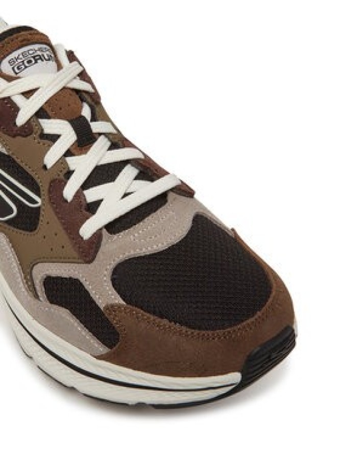 Skechers Buty do biegania Go Run Consistent 2.0-Retro Runner V1 220872/BRBK Brązowy