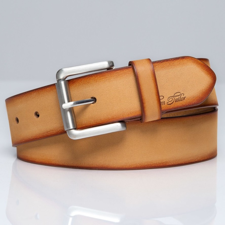 TOM TAILOR PASEK SKÓRZANY SOPO-TT376 641 40mm Ledergürtel RO2689