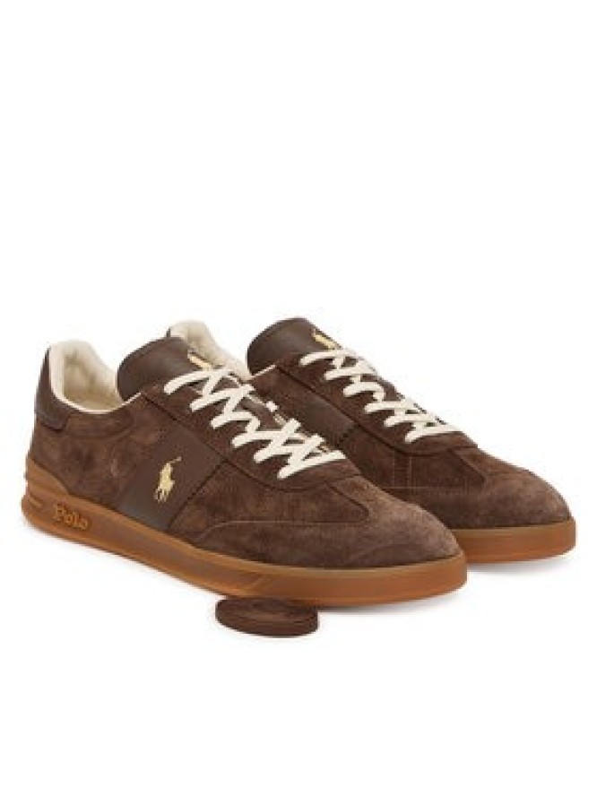 Polo Ralph Lauren Sneakersy 809973707001 Brązowy