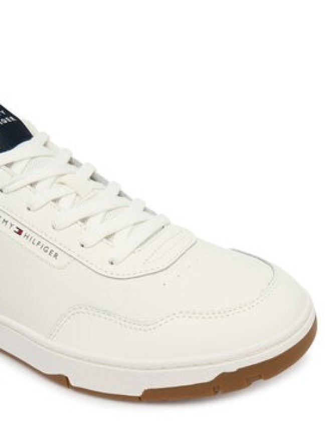 Tommy Hilfiger Sneakersy Th Basket Core Lite Lth FM0FM05713 Biały
