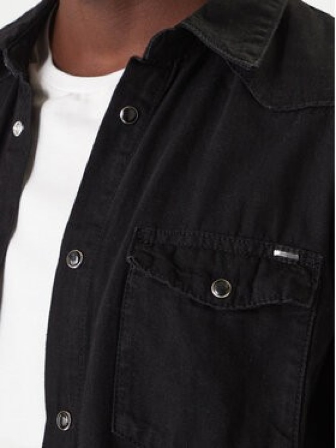 Tommy Jeans Koszula jeansowa Western DM0DM22432 Czarny Relaxed Fit