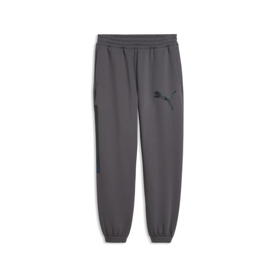Męskie spodnie dresowe PUMA Sport Relaxed Street Graphic Fleece PUMA