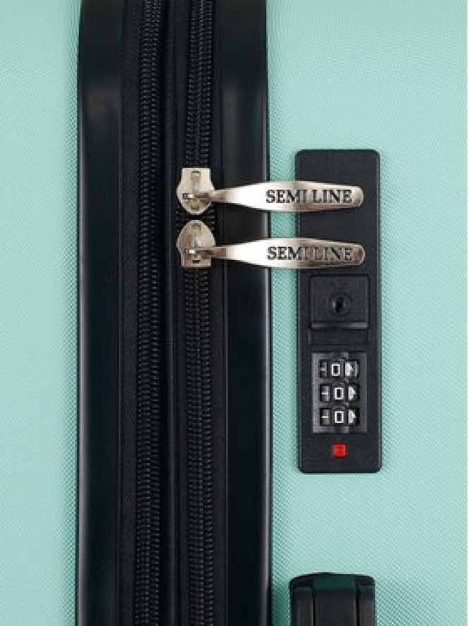 Semi Line Walizka średnia T5923-2 Zielony