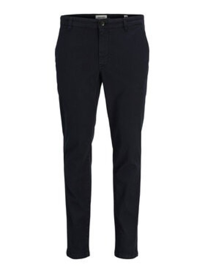Jack & Jones Chinosy Marco Arthur 12260904 Granatowy Slim Fit