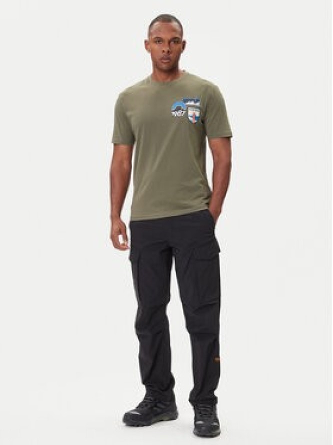 Napapijri T-Shirt S-Montepiana NP0A88SV Zielony Regular Fit
