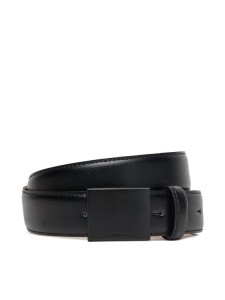 Calvin Klein Pasek Męski Titlecase Plaque Buckle 32Mm LV04D7030G Czarny