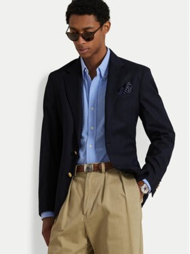 Polo Ralph Lauren Koszula 710979488001 Błękitny Regular Fit