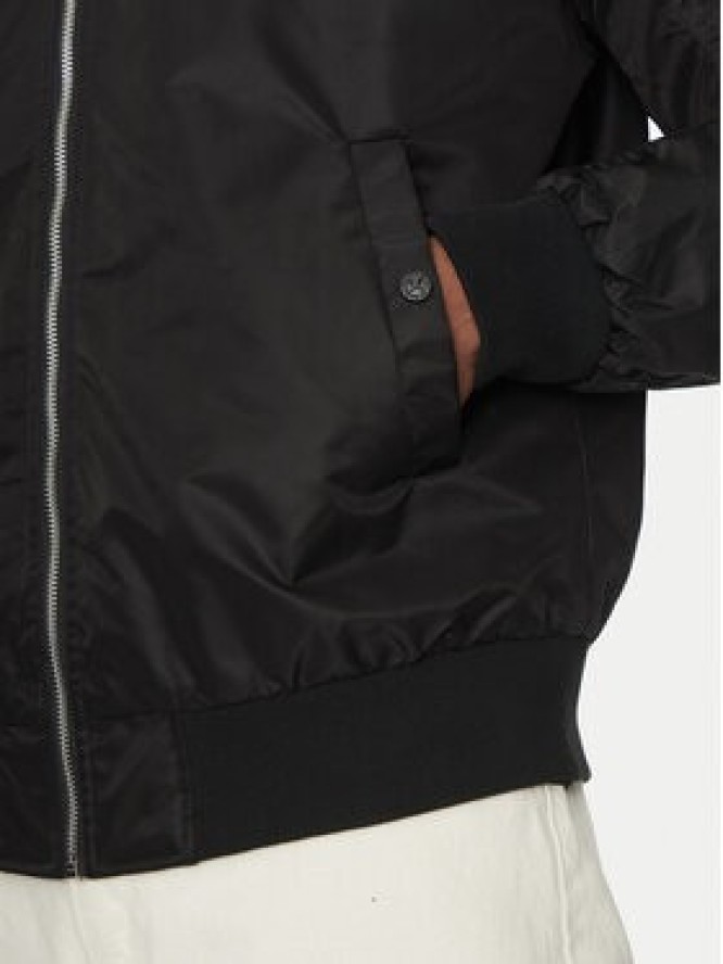 Richmond X Kurtka bomber UMP25070GB Czarny Regular Fit