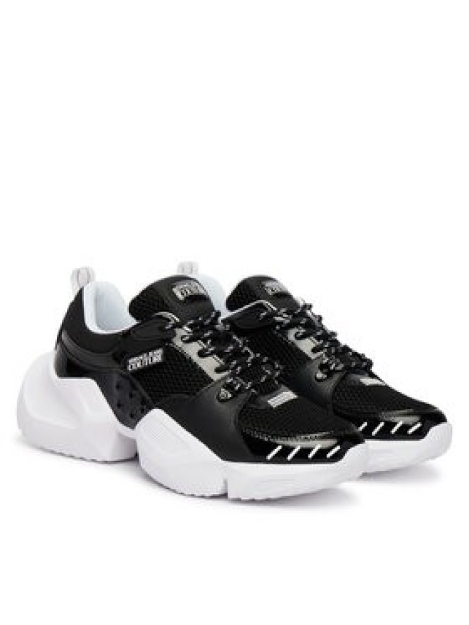 Versace Jeans Couture Sneakersy 80YA3SU4 ZSD89 Czarny