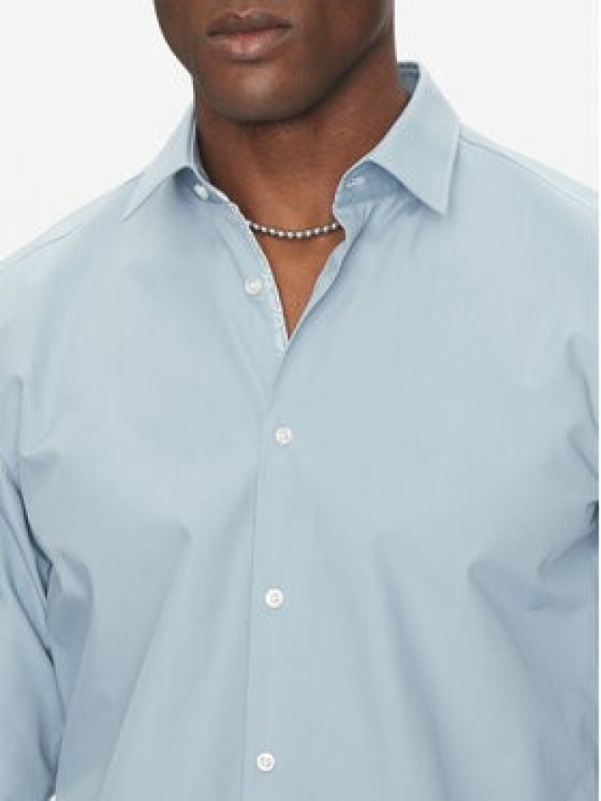 HUGO Koszula Koey 50539766 Błękitny Slim Fit