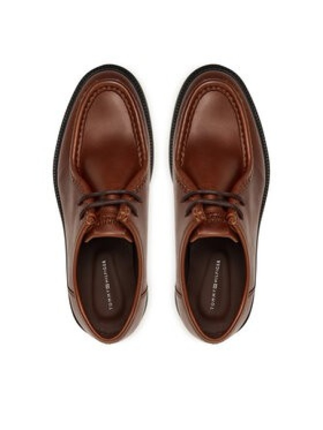 Tommy Hilfiger Półbuty Comfort Lwt Moc Toe FM0FM05588 Brązowy