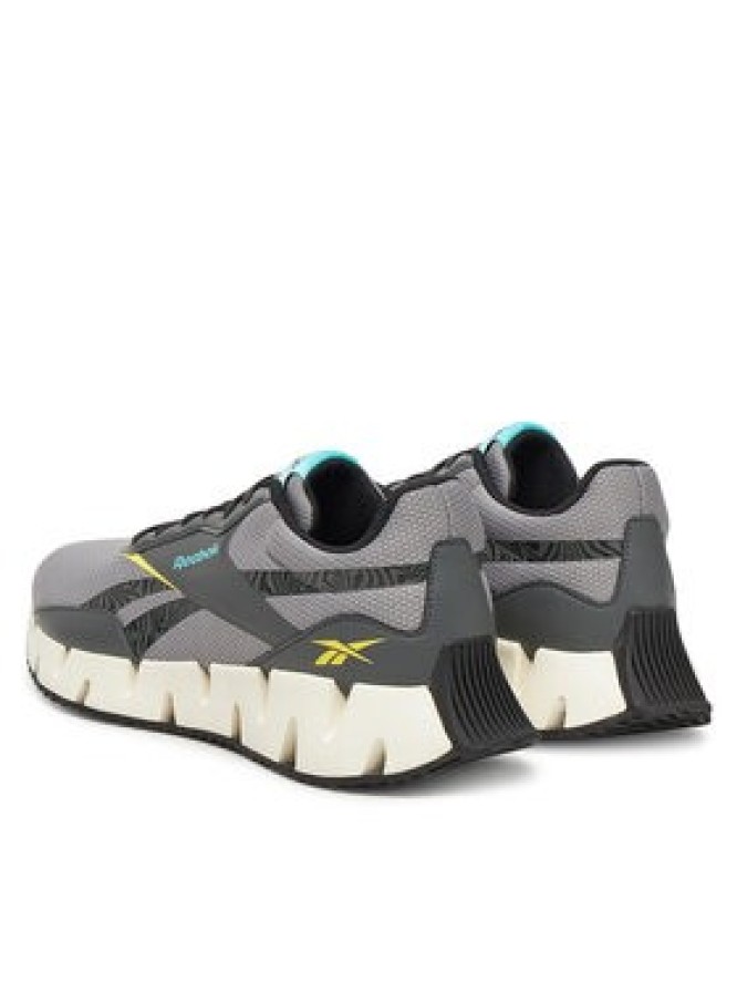 Reebok Buty do biegania ZIG DYNAMICA STR 100209976 Szary