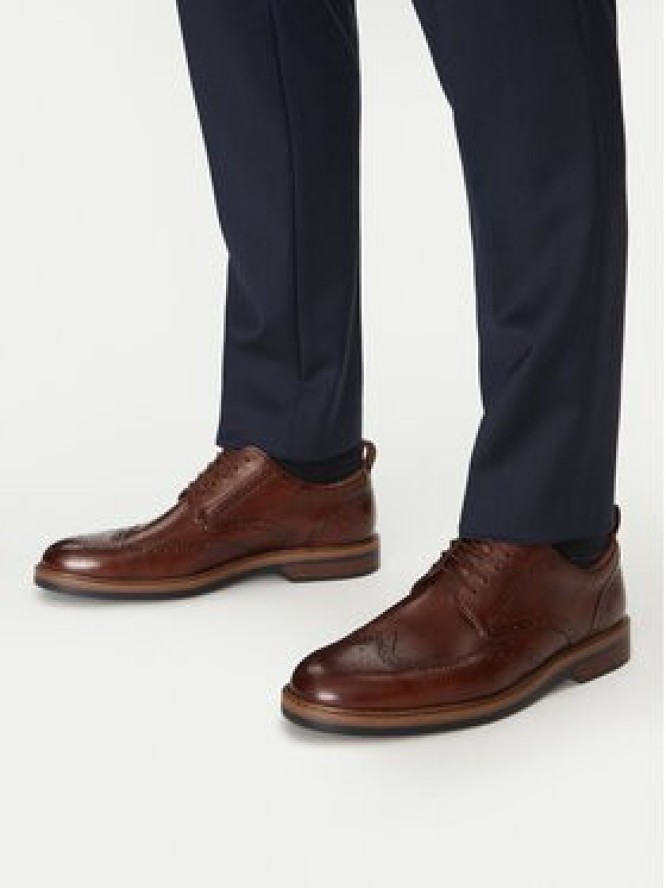 Clarks Półbuty Aldwin Limit 26178428 Brązowy