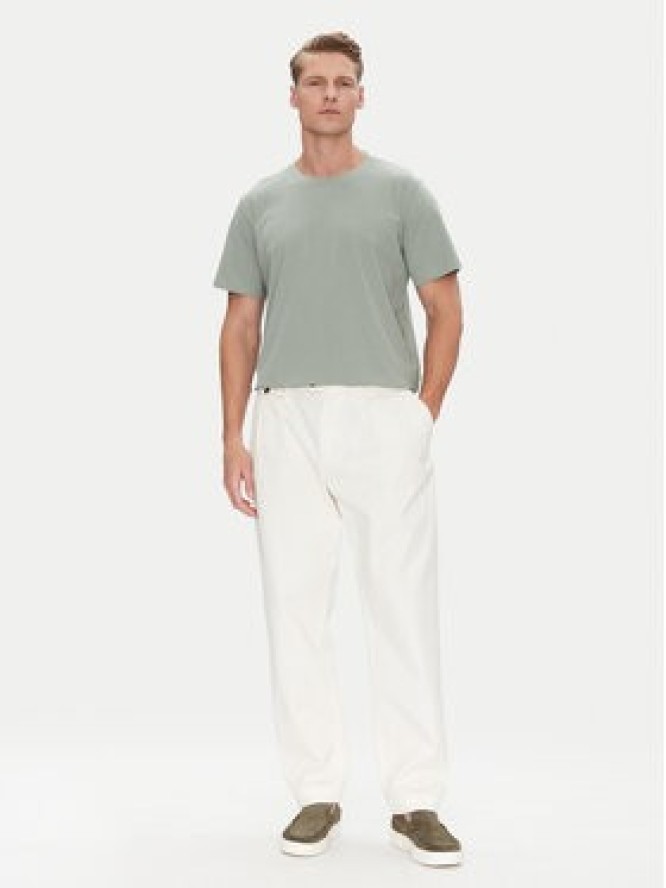 Selected Homme T-Shirt Aspen 16087842 Zielony Regular Fit