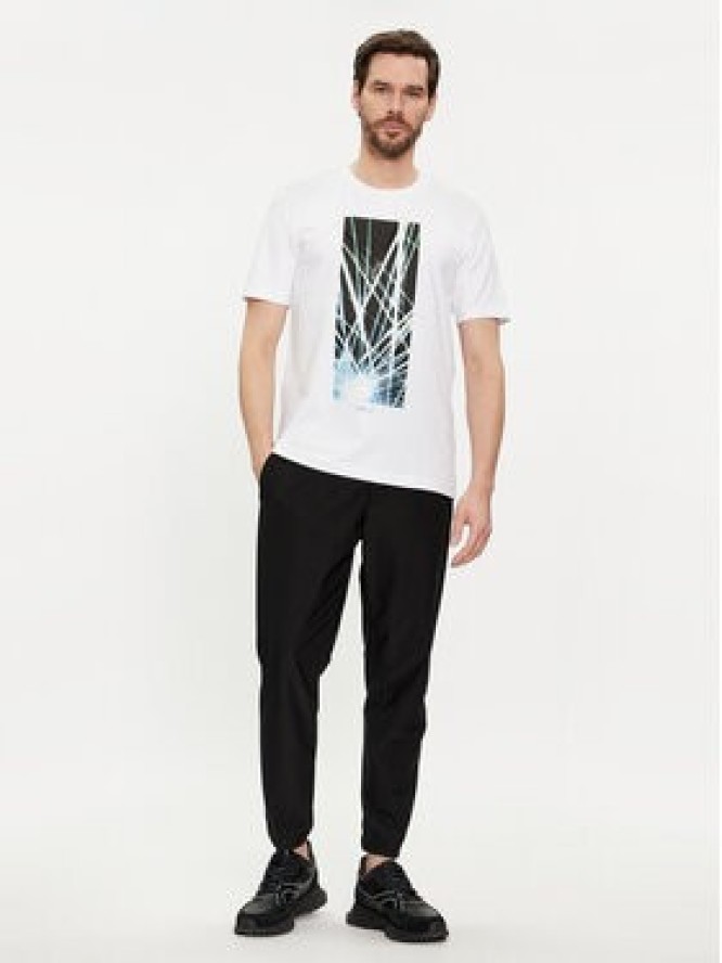 Boss T-Shirt 50514647 Biały Regular Fit