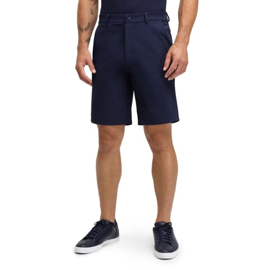 Męskie krótkie spodenki golfowe Siroko Belfry Navy