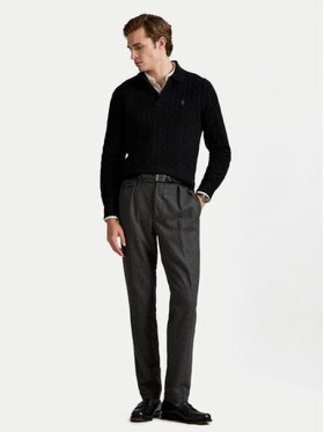 Polo Ralph Lauren Sweter 710974165001 Czarny Regular Fit