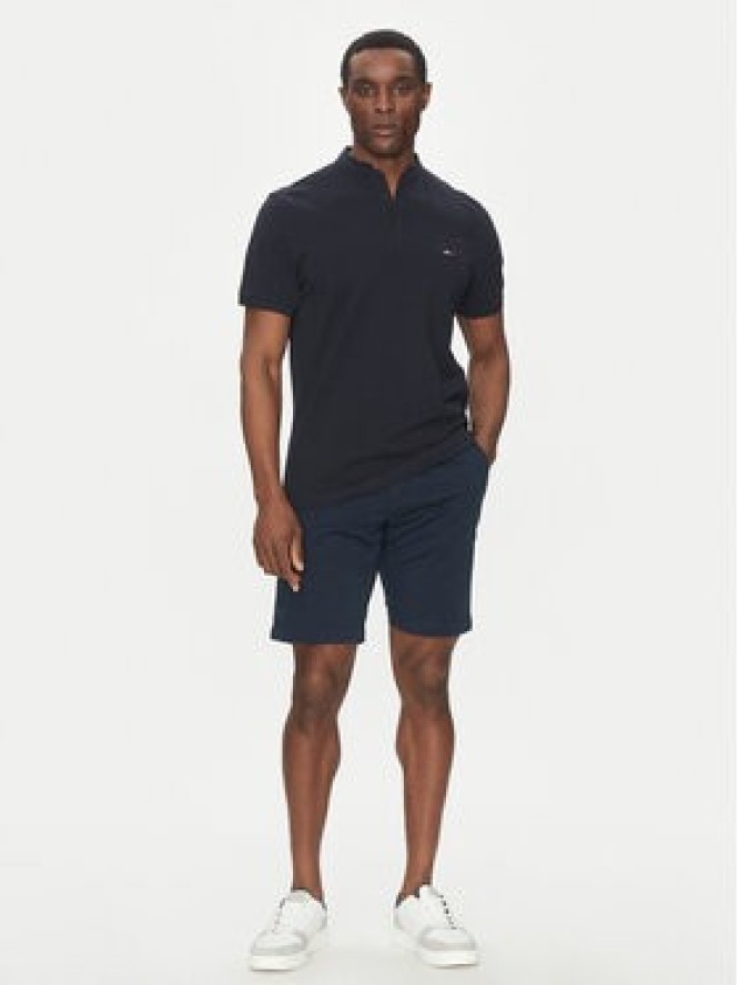 Hechter Paris T-Shirt 74006 100912 Granatowy Regular Fit