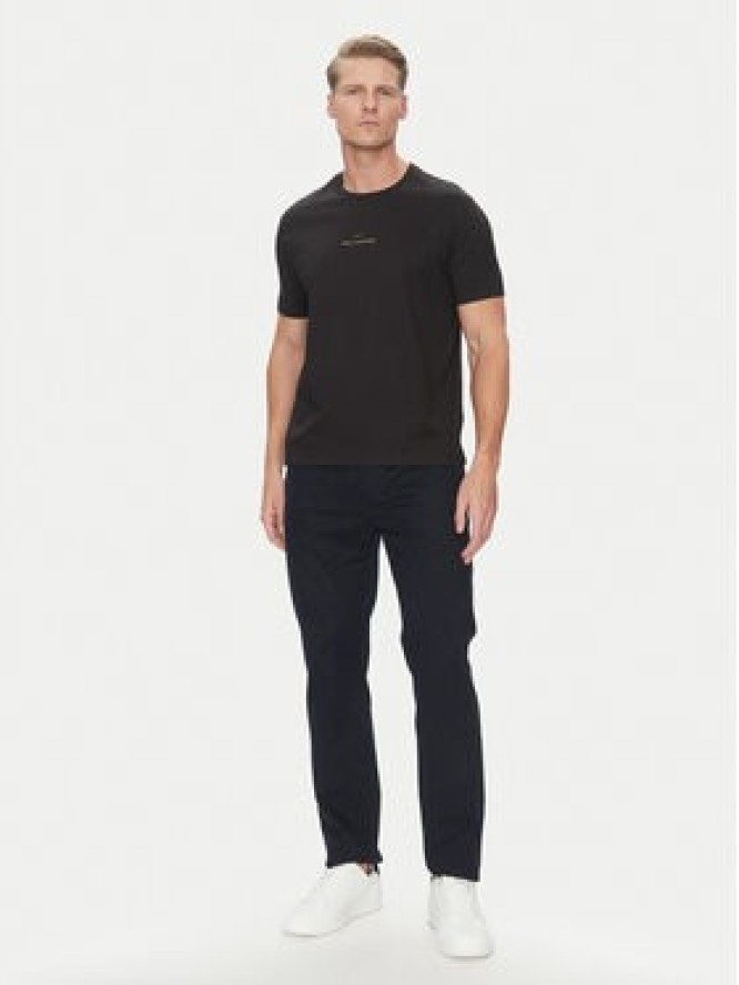 Paul&Shark T-Shirt C0P1240 Czarny Regular Fit