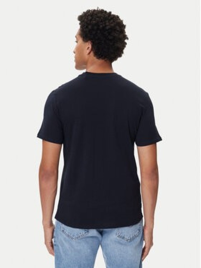 Mustang T-Shirt Austin 1016853 Granatowy Regular Fit