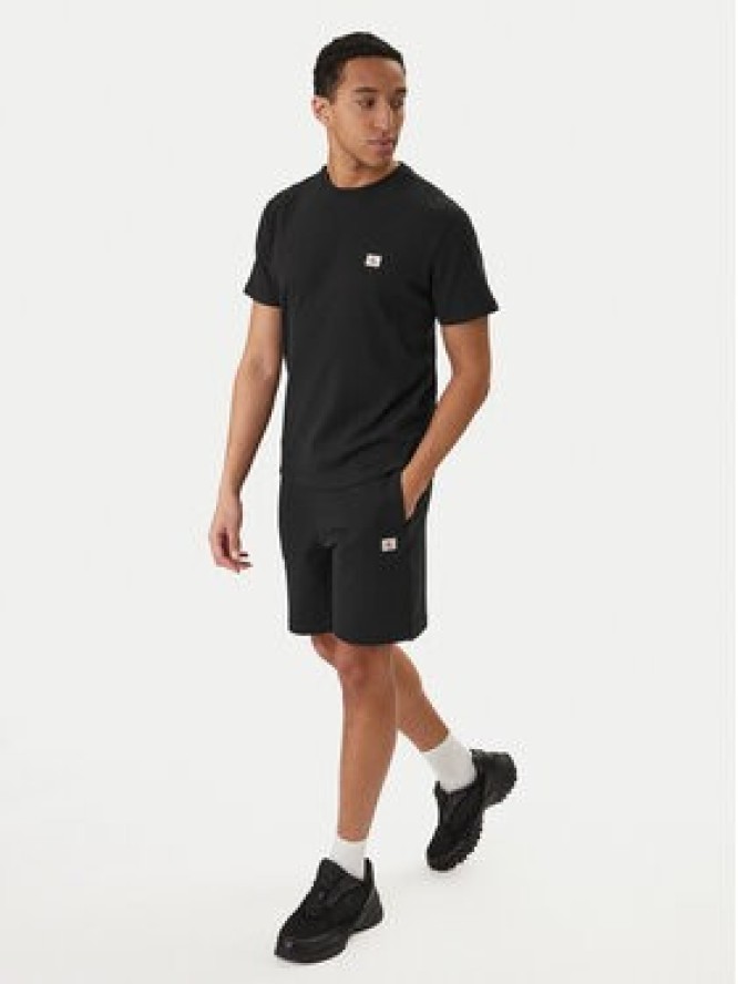 Calvin Klein Jeans Szorty sportowe Badge LV04RF282G Czarny Regular Fit