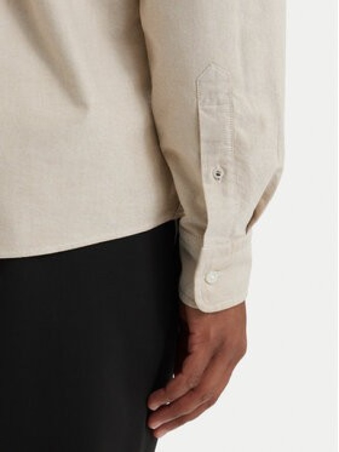BOSS Koszula H-Liam 50566988 Beżowy Regular Fit