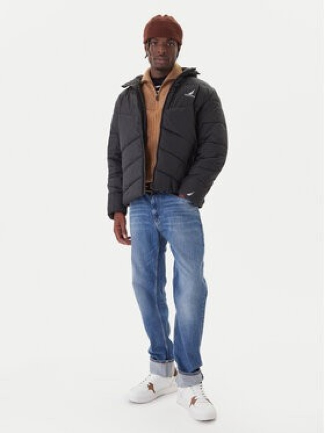 Nautica Kurtka zimowa Provo N1T04062 Czarny Regular Fit