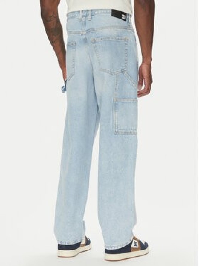 DC Shoes Jeansy Worker Baggy Carpenter Ril ADYDP03087 Błękitny Regular Fit