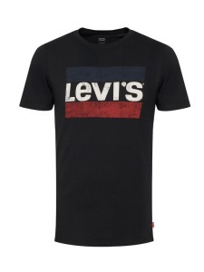 Levi's® T-Shirt Sportswear Graphic Tee 39636-0050 Czarny Regular Fit