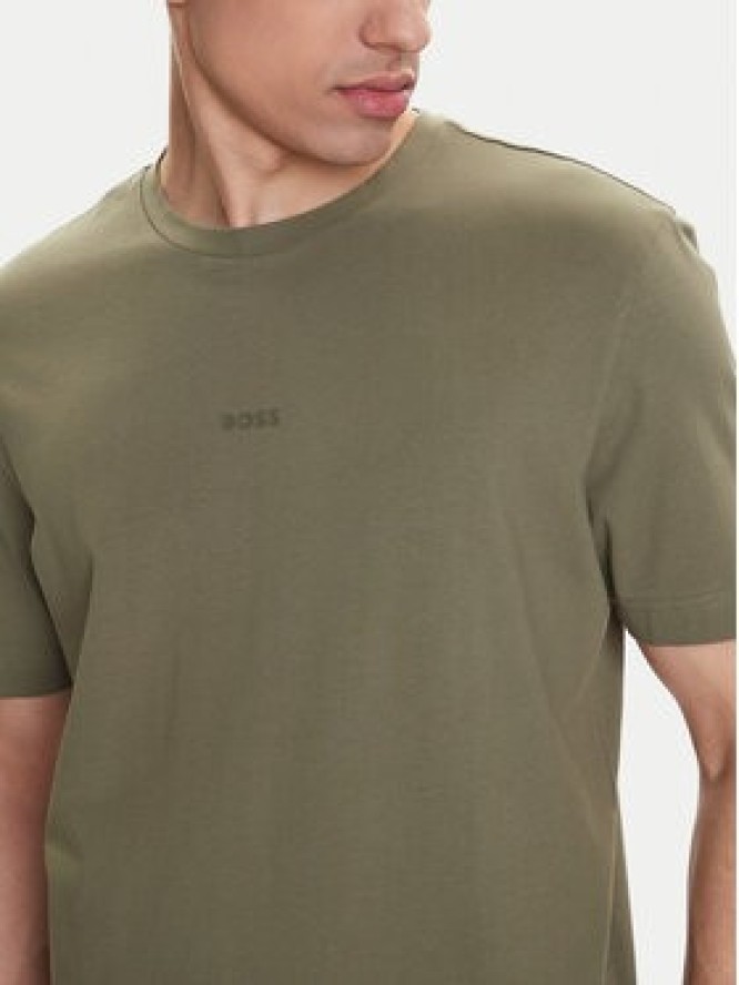 BOSS T-Shirt Tchup 50473278 Zielony Relaxed Fit