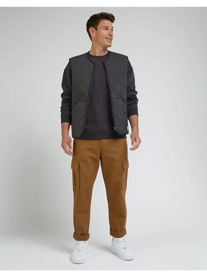 LEE MĘSKA KAMIZELKA VEST WASHED BLACK 112341650 LM15017013