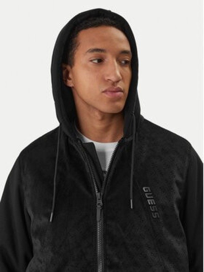 Guess Kurtka przejściowa Z6RL00 KD622 Czarny Regular Fit
