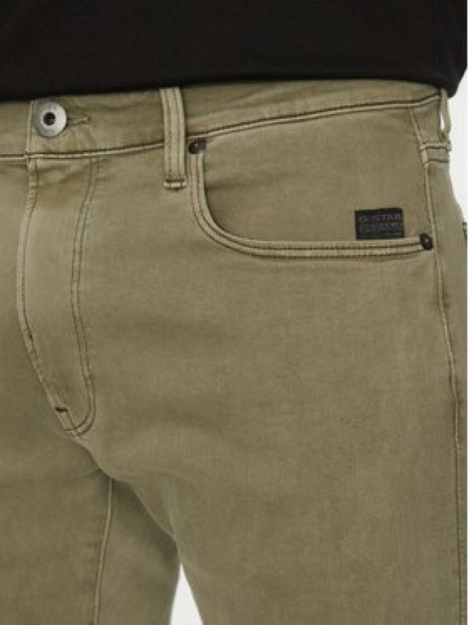 G-Star Raw Szorty jeansowe Elto D10481-C258 G567 Zielony