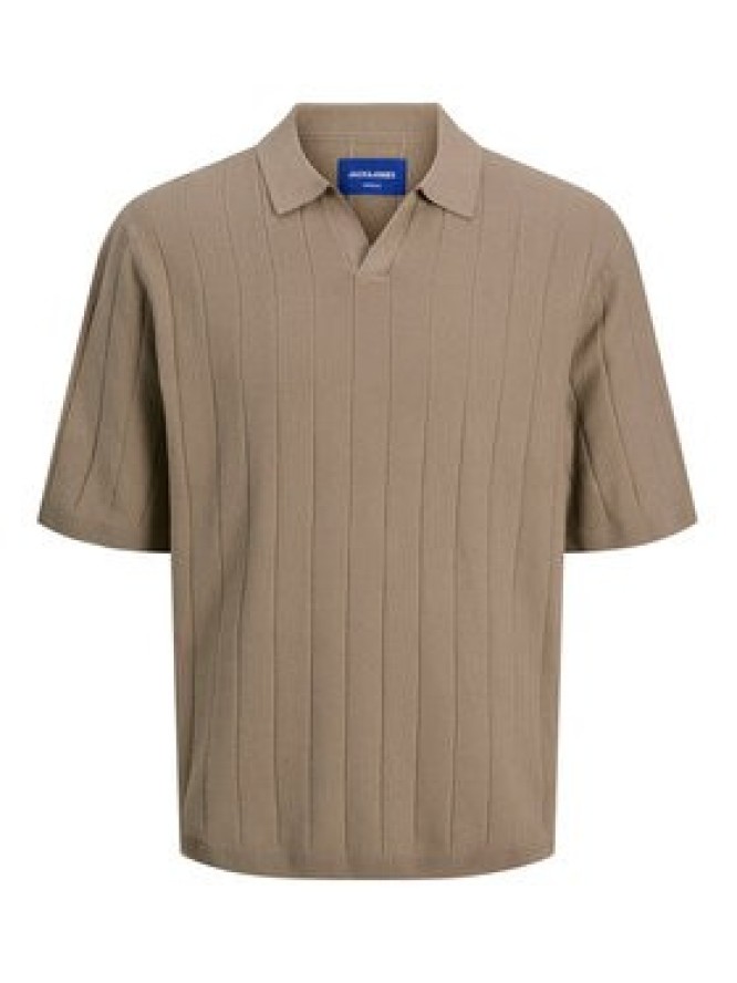 Jack & Jones Sweter Varenna 12272578 Beżowy Relaxed Fit