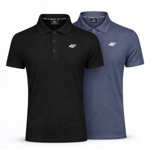 KOSZULKA MĘSKA POLO 4F KOMPLET SPORTOWY ZESTAW 2 SZTUKI M0770