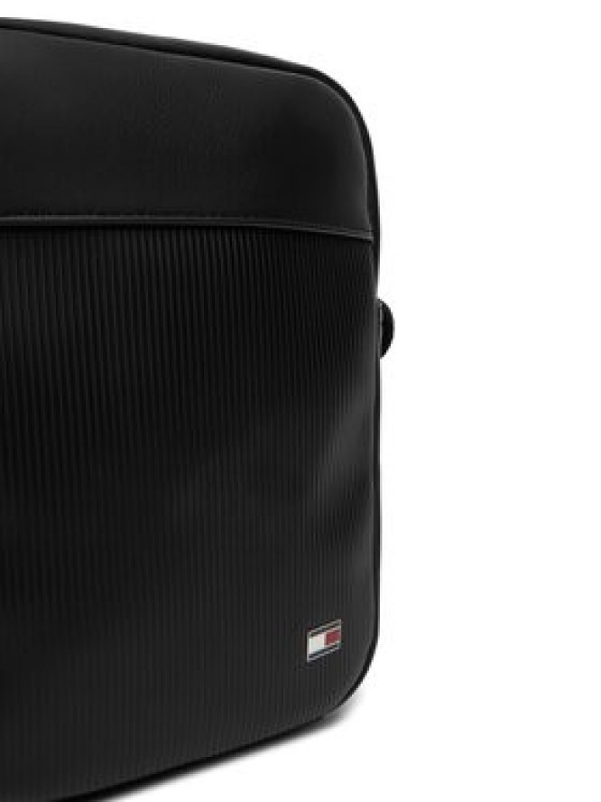 Tommy Hilfiger Saszetka Th Flag Mini Reporter AM0AM14015 Czarny