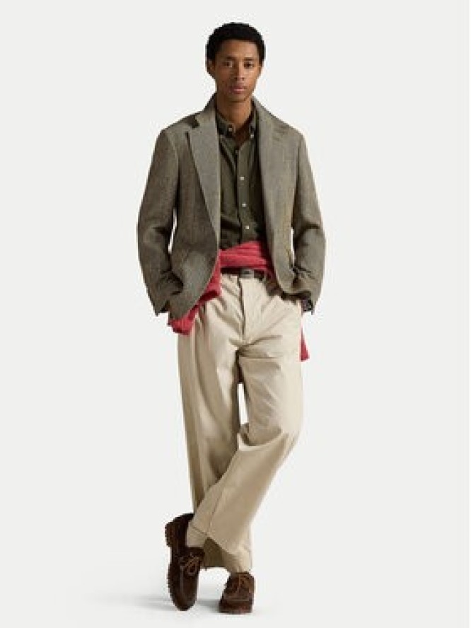 Polo Ralph Lauren Koszula 710654408111 Zielony Regular Fit