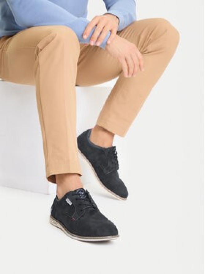 Beverly Hills Polo Club Półbuty CEO-PASSERO-01 MBS Granatowy