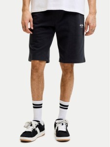 Jack & Jones Szorty sportowe Gordon 12288638 Czarny Regular Fit