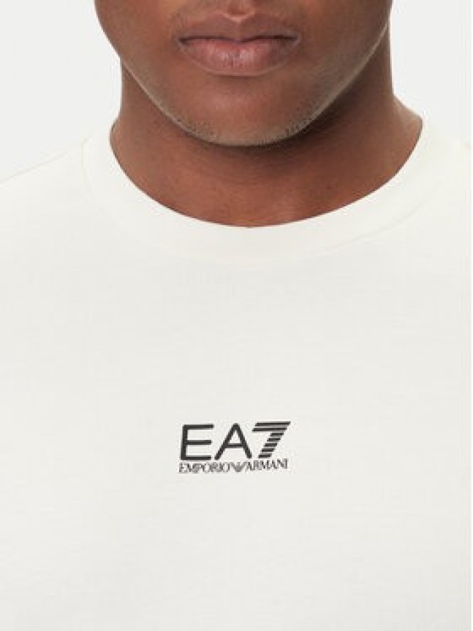 EA7 Emporio Armani Bluza 8NPM30 PJVRZ U1105 Beżowy Regular Fit